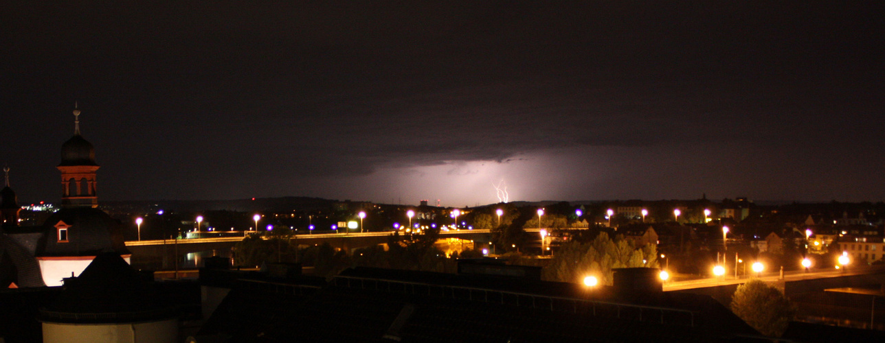 Koblenz im Unwetter 2009