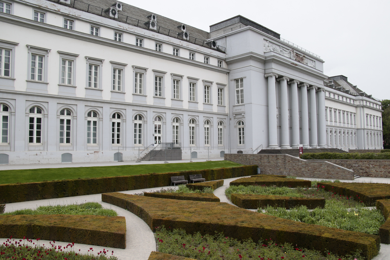 Koblenz  Kurfürstliches Schloss Rückansicht