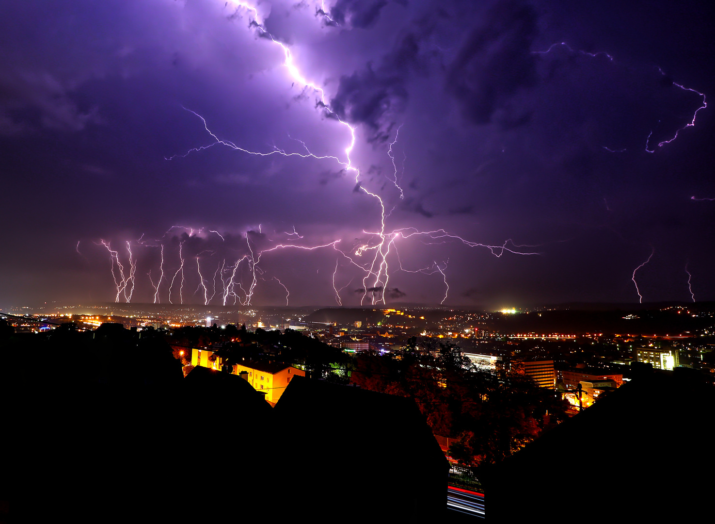 Koblenz Lightning Show