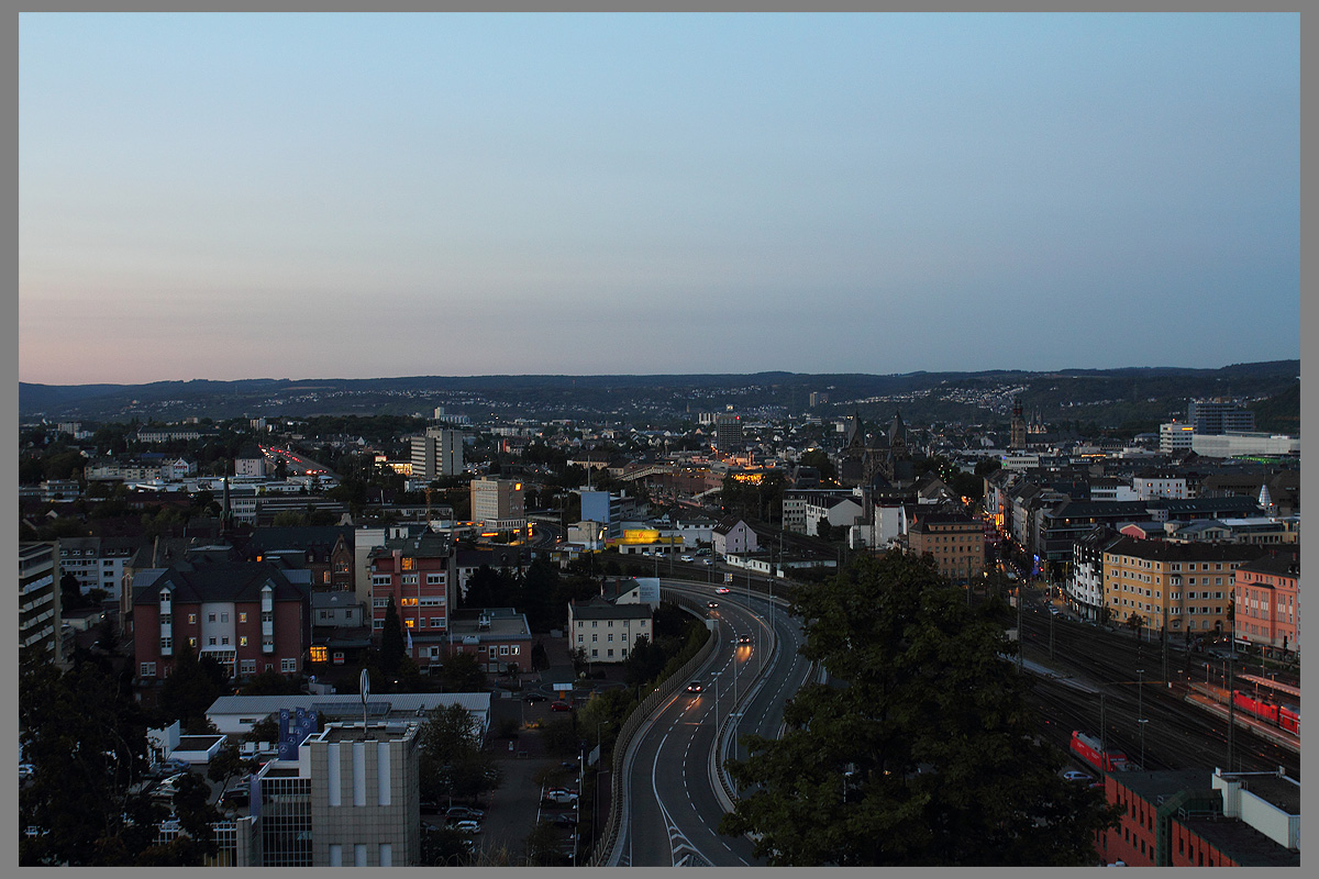 -- Koblenz mit Blick nach Norden --