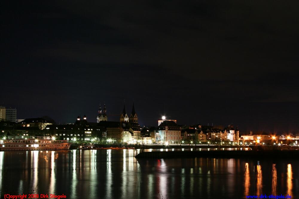 Koblenz, mit Mosel und Altstadt