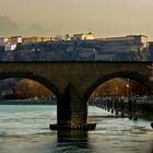 Koblenz, Moselufer, Balduinbrücke