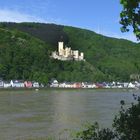 Koblenz-Stolzenfels mit dem Schloss Stolzenfels