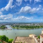 Koblenz und die Flüsse - und die Wolken