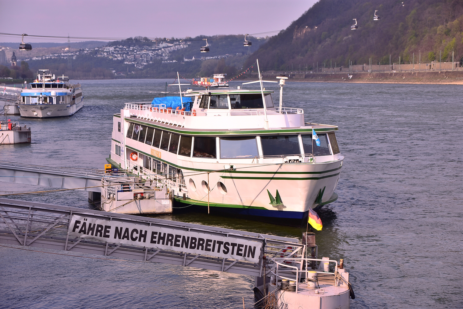 Koblenz UNESCO Rhein April 2019 