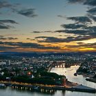 Koblenz, von der Festung aus aufgenommen