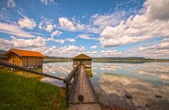 Kochelsee a la Weitwinkel