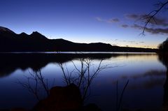 Kochelsee bei Sonnenuntergang