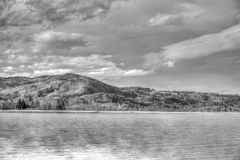 ... Kochelsee HDR s/w ...