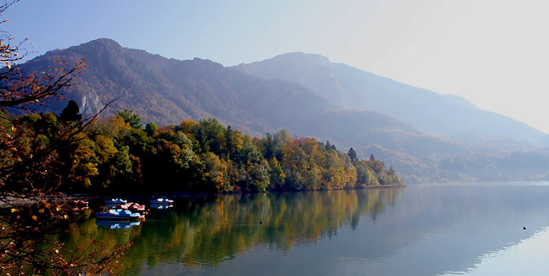 KOCHELSEE IM ABENDDUNST