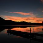 Kochelsee im Abendlicht