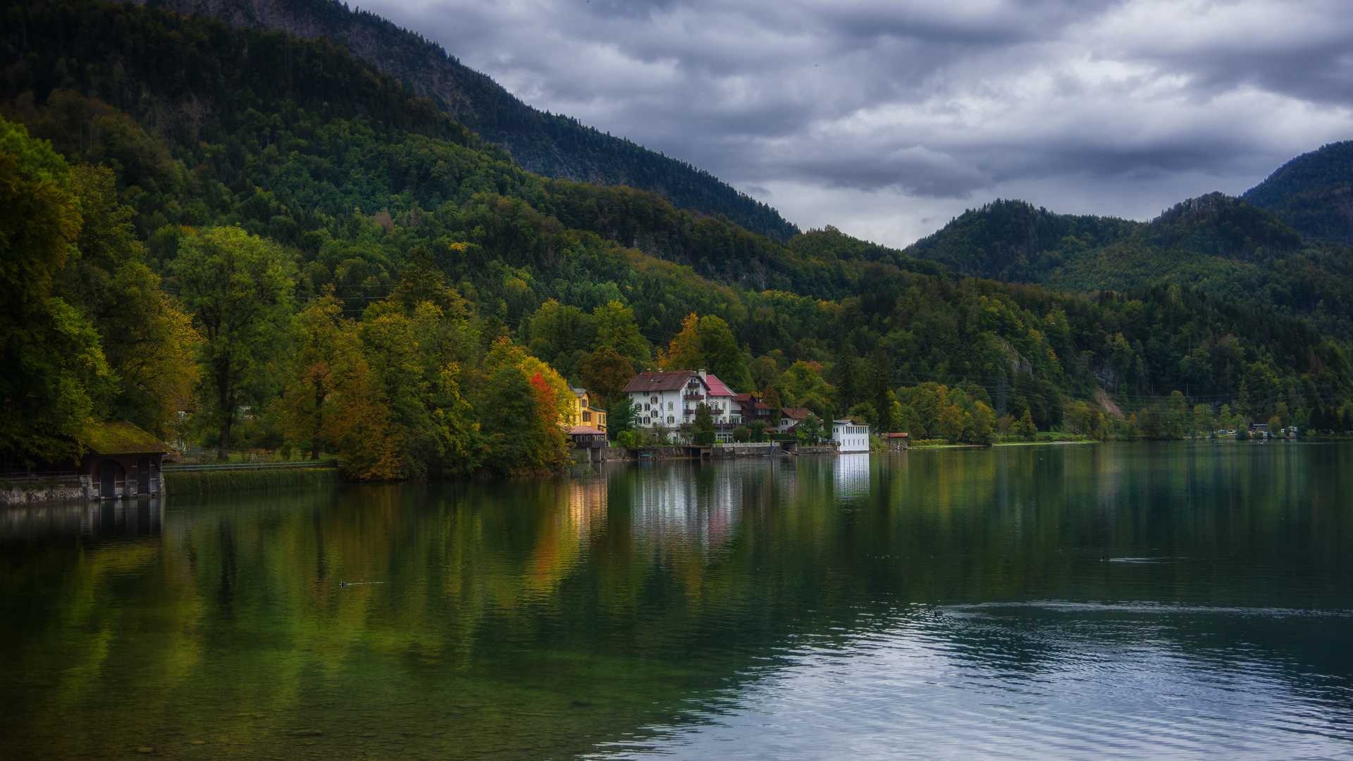 ....Kochelsee im Regen...