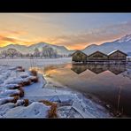 Kochelsee im Winter