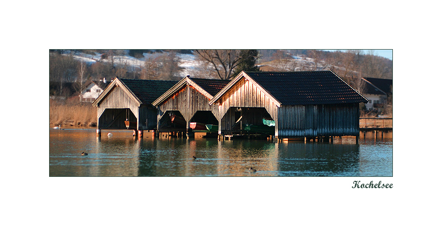 Kochelsee im Winter