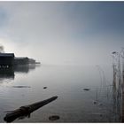 Kochelsee in Nebelschwaden