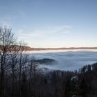 Kochelsee zugedeckt