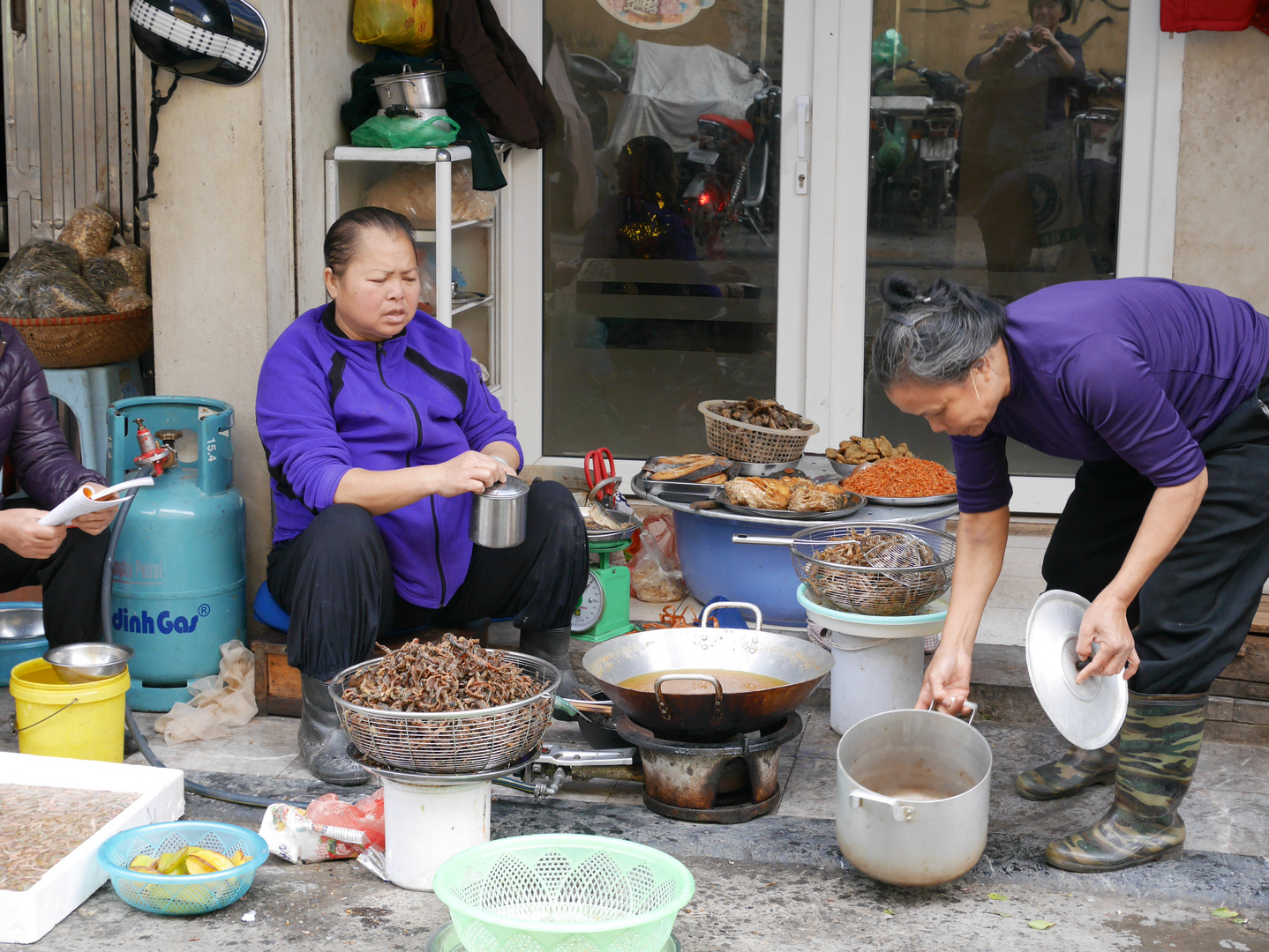 Kochen am Straßenrand