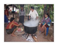 Kochen für das Totenfest