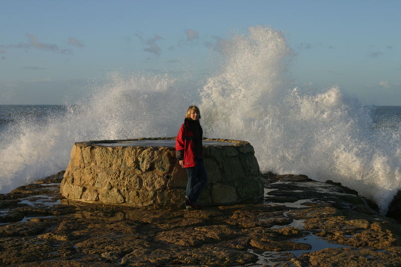 Kochendes Atlantic in Rota