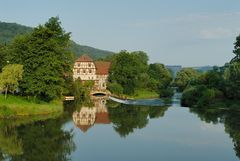 Kocher - Stauwehr bei Forchtenberg