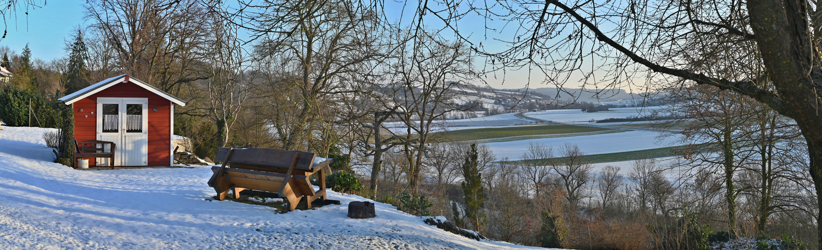 Kochertalblick von heute morgen