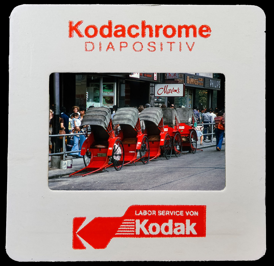 KODACHROME Dia Digitalisierung und Restaurierung mit KI