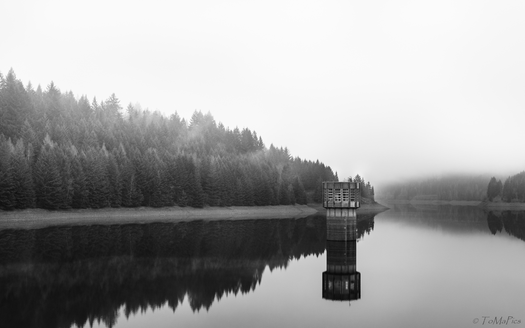 Ködeltalsperre Entnahmeturm