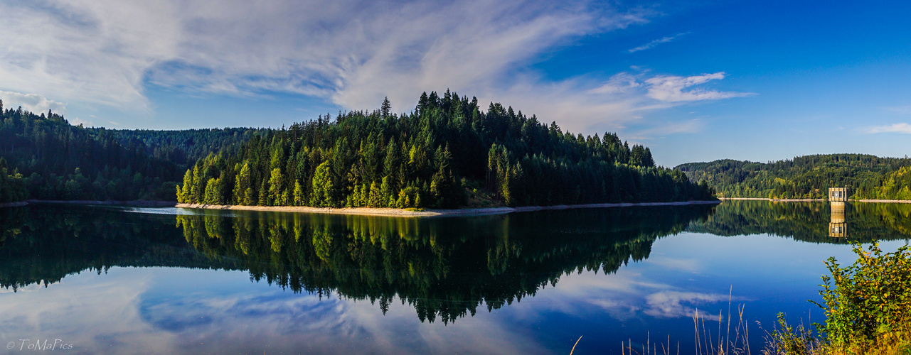 Ködeltalsperre im Sommer