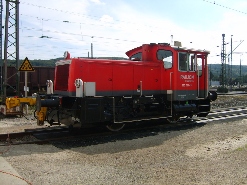 Köf 3 der Deutschen Bahn AG - Baureihe 335