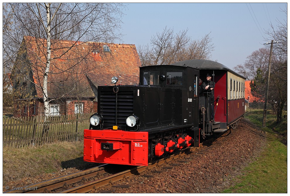 Köf 6001 im Zittauer Gebirge unterwegs (4)