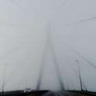 Köhlbarndbrücke im Nebel