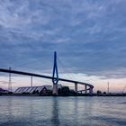 Köhlbrandbrücke am Morgen