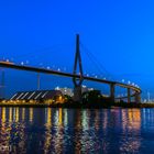 Köhlbrandbrücke bei Nacht