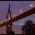 Köhlbrandbrücke bei Nacht