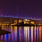 Köhlbrandbrücke bei Nacht