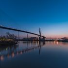 Köhlbrandbrücke - Blaue Stunde