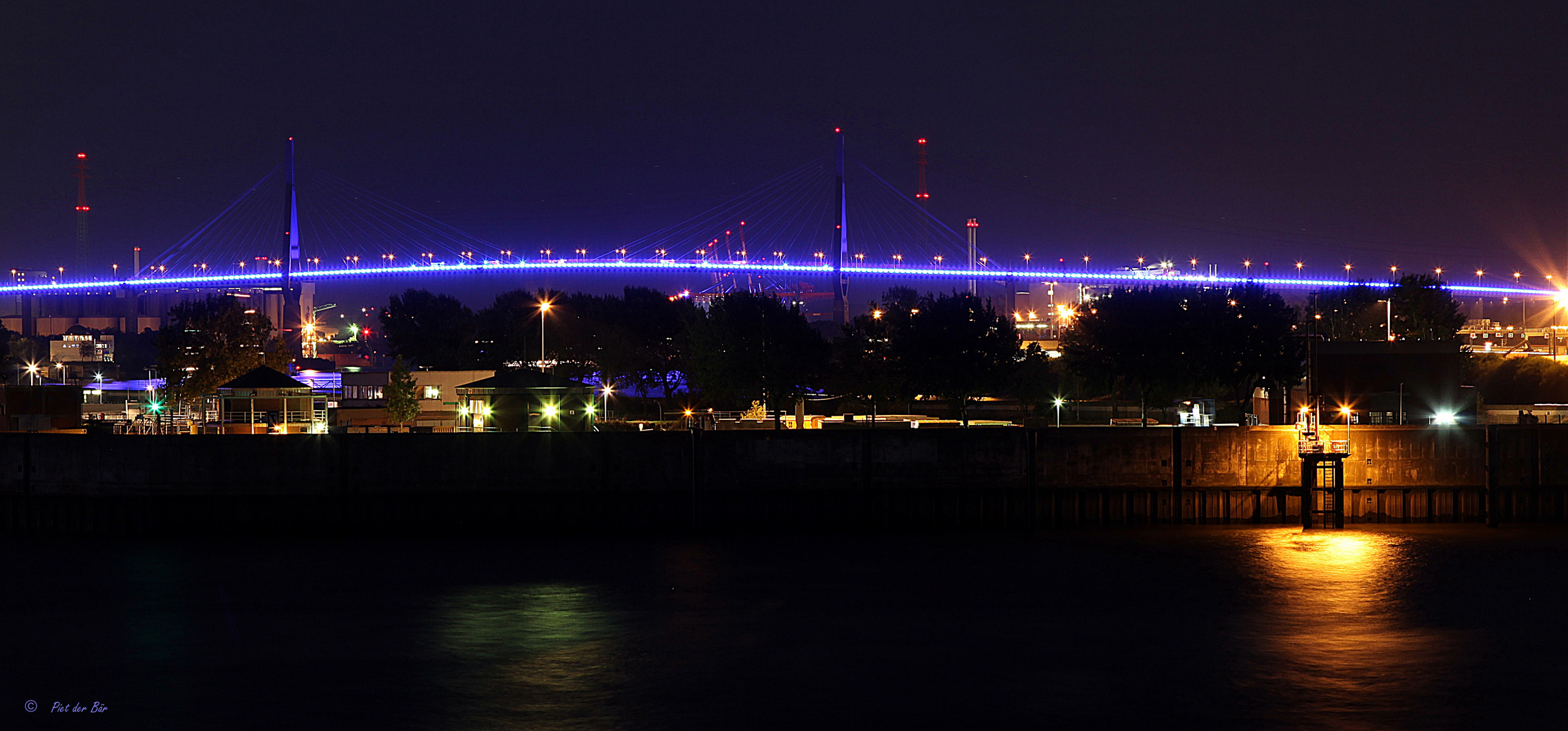 Köhlbrandbrücke - Blue Port 2012