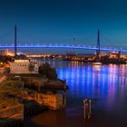 Köhlbrandbrücke Blue Port