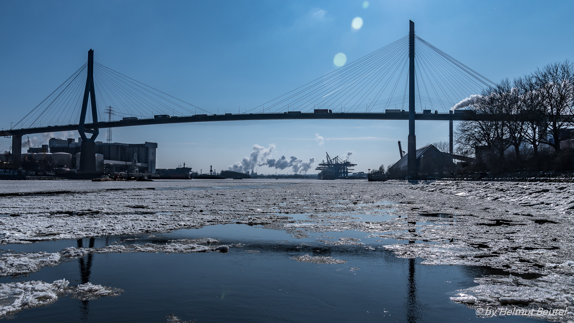 Köhlbrandbrücke -Eiskalt 