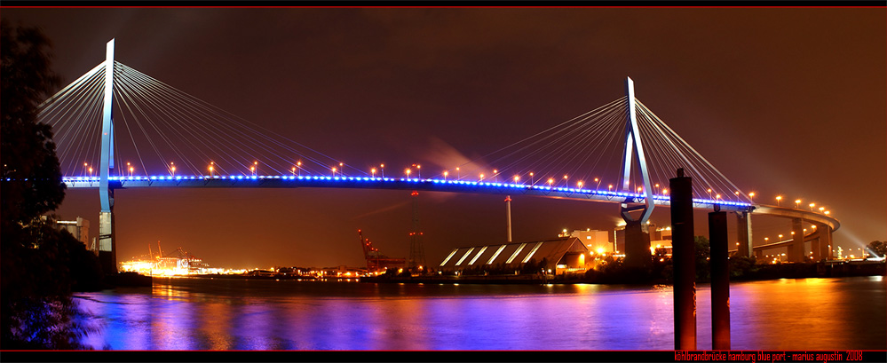 Köhlbrandbrücke - Hamburg Blue Port 2008