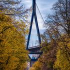 Köhlbrandbrücke im Herbst