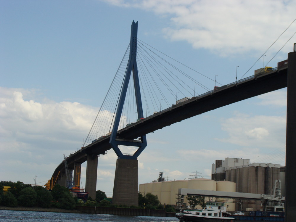 Köhlbrandbrücke in Hamburg