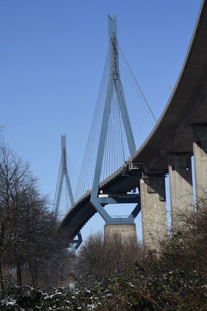 Köhlbrandbrücke in Hamburg