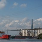 Köhlbrandbrücke mit Elisabeth J