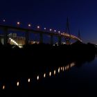 Köhlbrandbrücke mit Hafen Blick