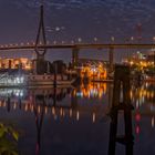 Köhlbrandbrücke @ night