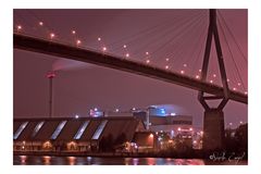 Köhlbrandbrücke @ night