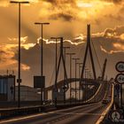 Köhlbrandbrücke - Sonnenuntergangsstimmung