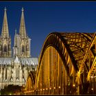 Kölle Dom bei Nacht