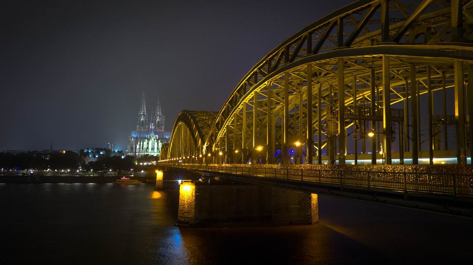 Köln 2017 - Eine Nachtaufnahme